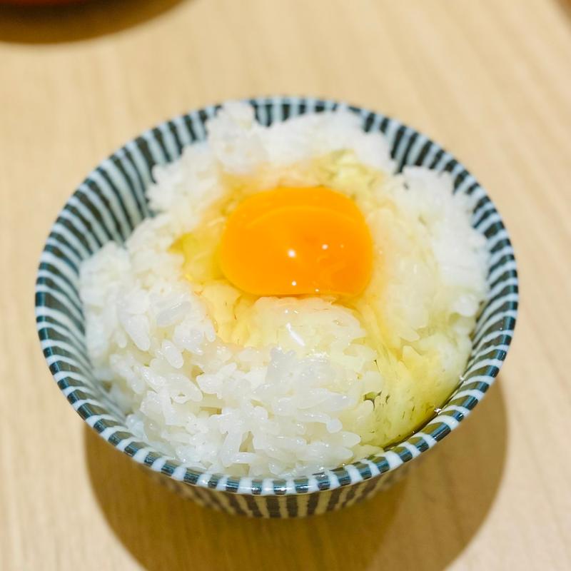 卵かけご飯(京の鳥どころ 八起庵 池袋東武百貨店)