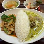 タイダブルカレーセット(インド・タイ料理レストラン 絆)