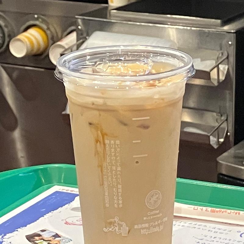 カフェラテ(マクドナルド 高石店)