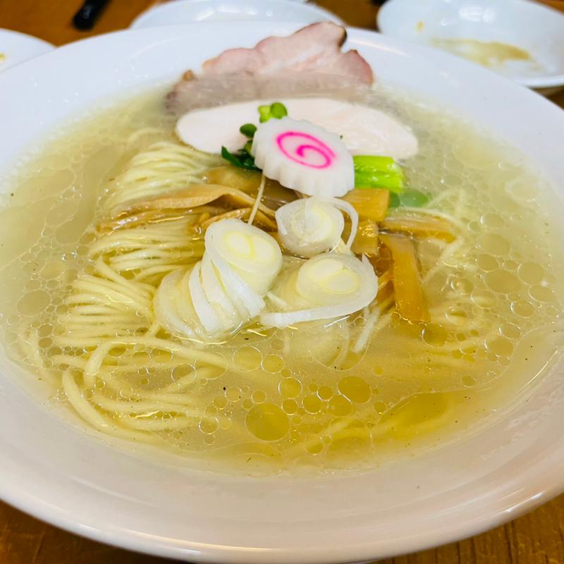 はまぐりとホタテのらーめん(ふくろう)