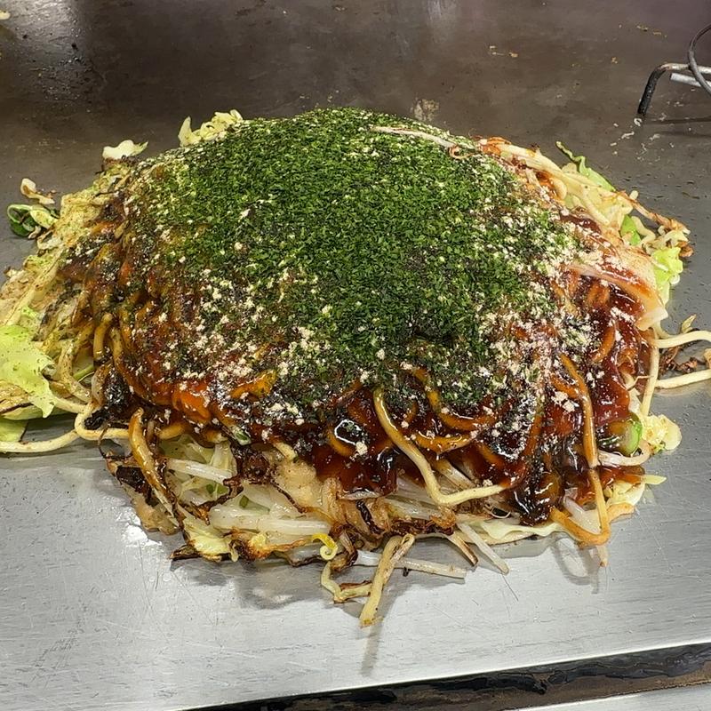 そば入り 肉•卵(お好み焼 元祖 八昌)