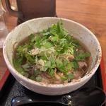 冷たい山椒肉そば(肉そば家 笑梟 （ふくろう）)