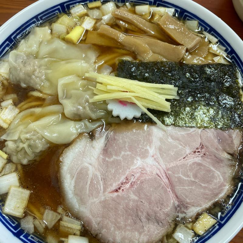 ワンタンメン大(中華そば 亀喜屋 （カメキヤ）)