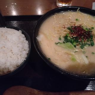 鶏塩ラーメン定食(鳥羽 )