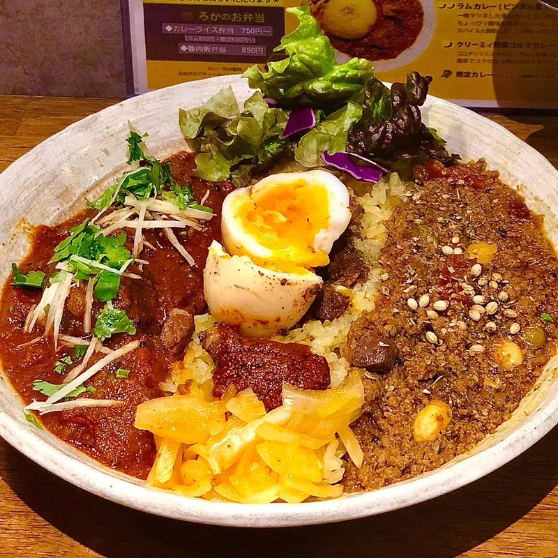 2025新春の限定2種カレー(SPICY CURRY 魯珈 （スパイシーカレー ろか）)