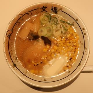 炙り淡麗生味噌コーンバターラーメン(博多文福 新横浜ラーメン博物館店)