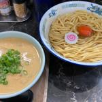 粕汁つけそば400g  新春大盛無料キャンペーン(群青)