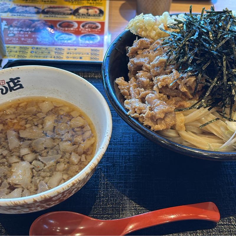 ちく天玉肉つけうどん肉2倍(角中うどん店 黒埼店)