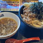 ちく天玉肉つけうどん肉2倍