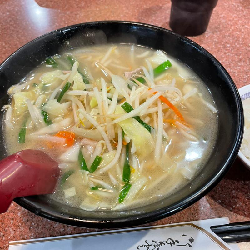 タンメン定食(浦和ラーメン王)