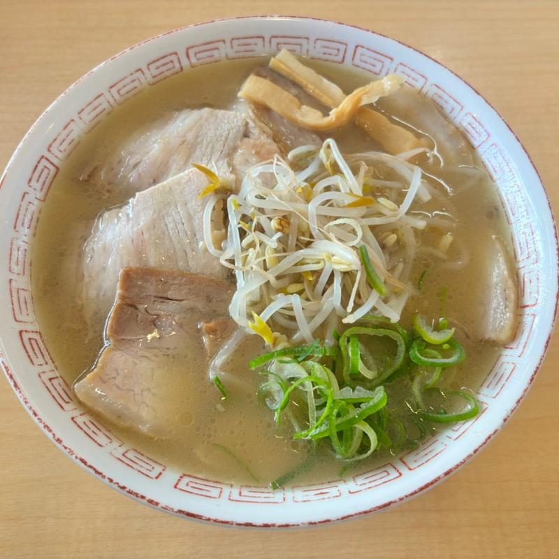 支那そば 肉入り 大盛り バラ肉(支那そば 三八 黒崎店)