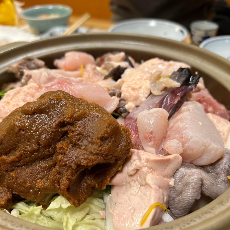 あんこう鍋(第二力酒蔵)