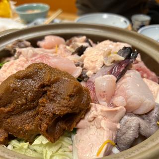 あんこう鍋(第二力酒蔵)