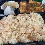 麻婆豆腐炒飯弁当