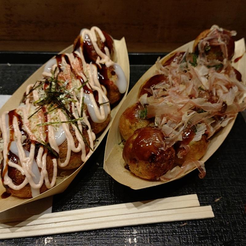 たこ焼き4個入り(築地 銀だこ 築地本店)