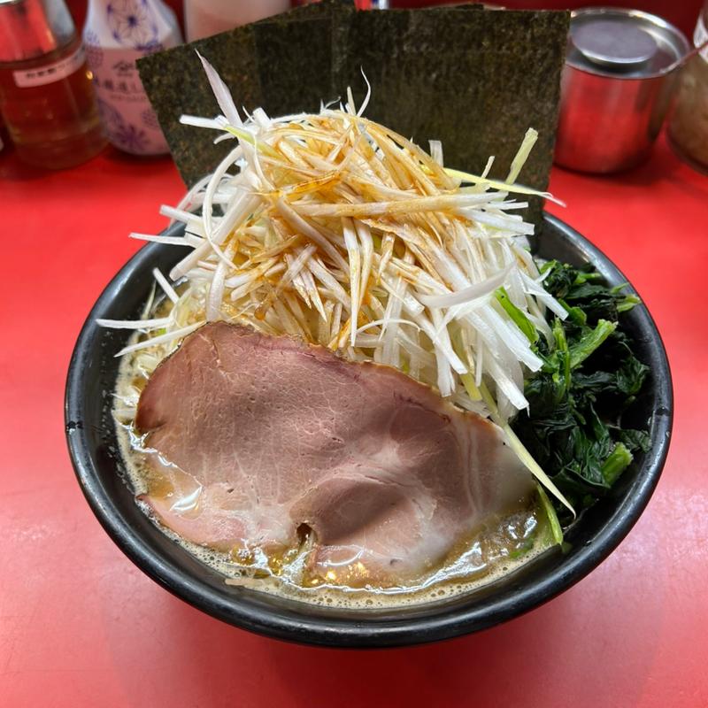 味噌ラーメン ネギ増し(横浜ラーメンとんこつ家　鹿島店)