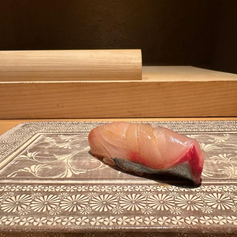 鰆の漬け(鮨 季らく)