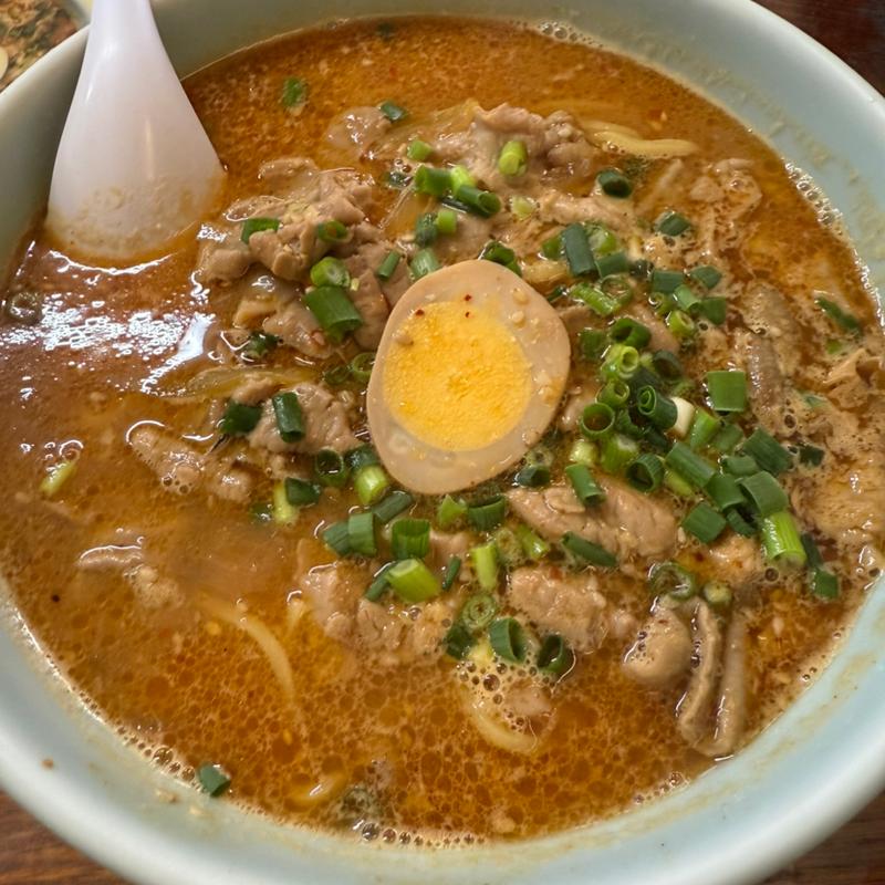 もつ辛ラーメン(麺屋☆めん吉)