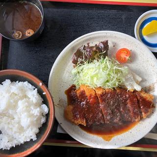 ロース味噌カツ定食