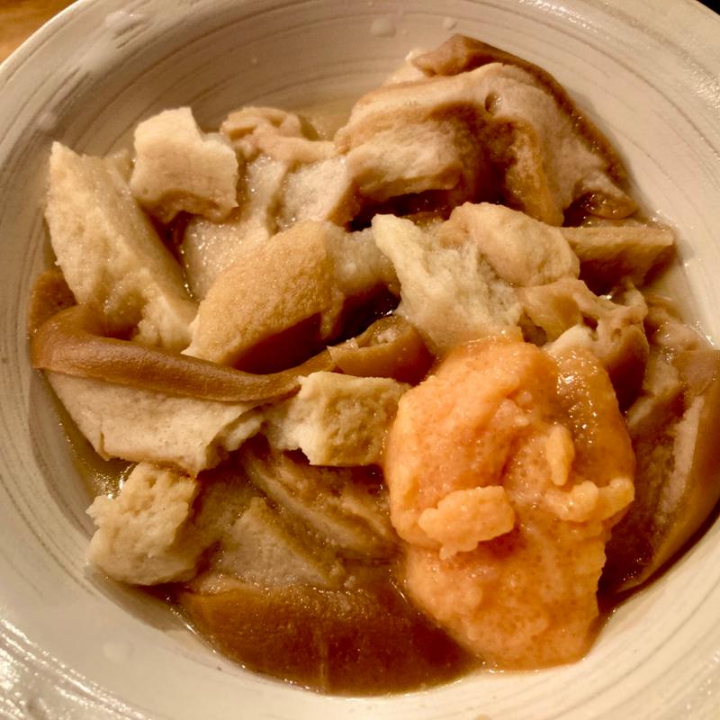 ちょいブサ車麩盛り（明太バター）(ちょいおでん新小岩店)