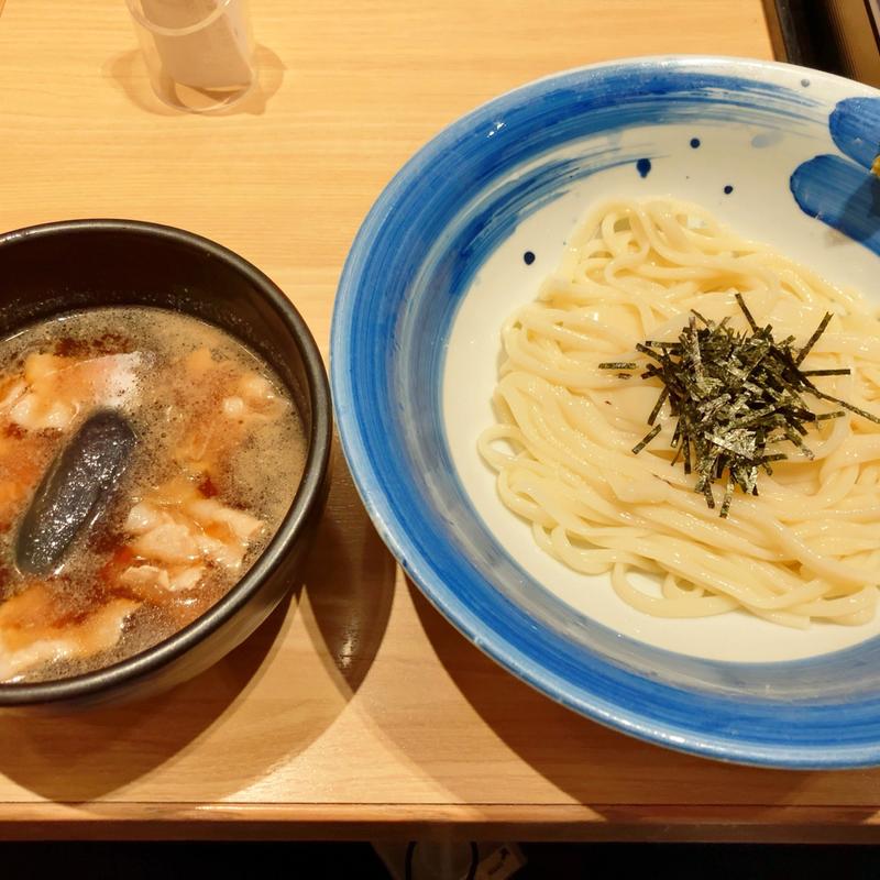柚子胡椒の肉つけうどん(手延べうどん 水山 エキュート品川サウス店)