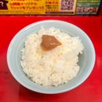 半ライス(ラーメン山岡家 南2条店)