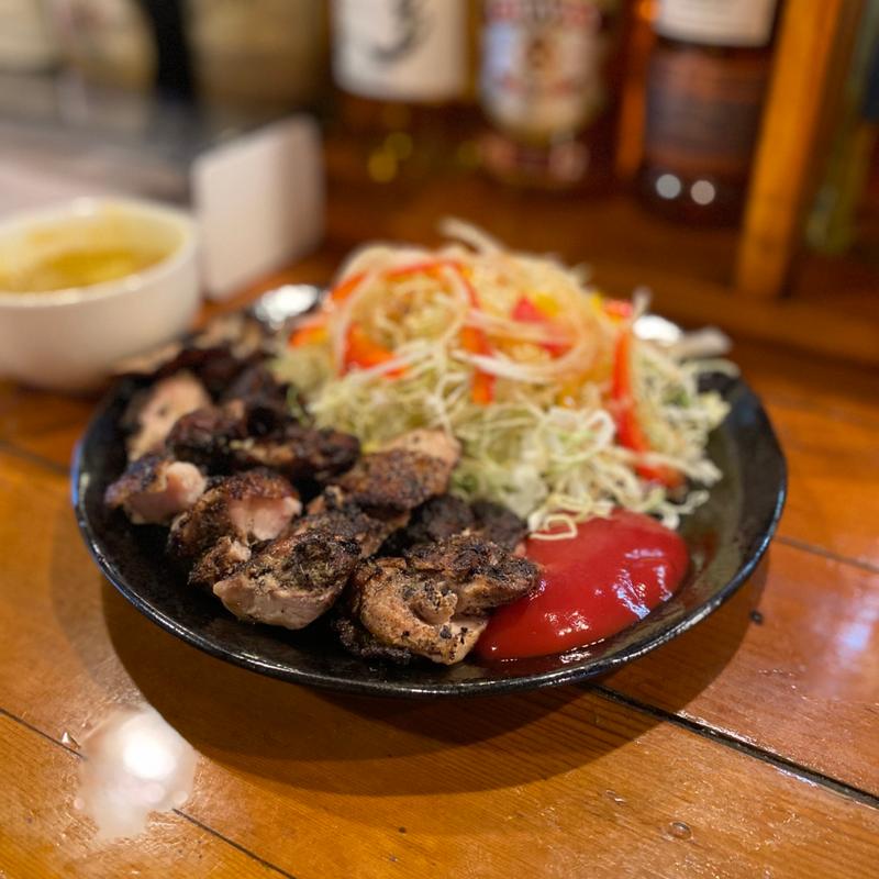 ジャークチキンセット(グッドウッドテラス)