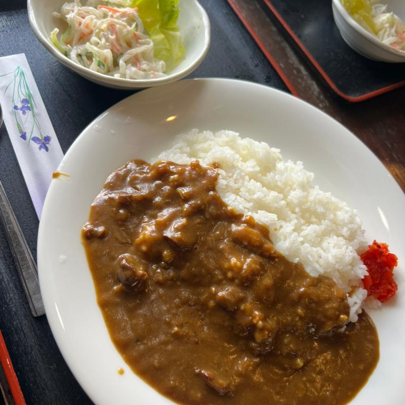 牛すじカレー＋大根サラダ(エスポアール )