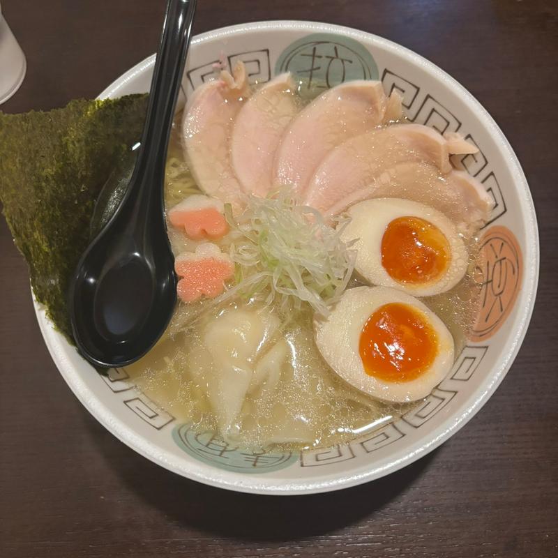 特製塩らぁ麺(らぁ麺結)