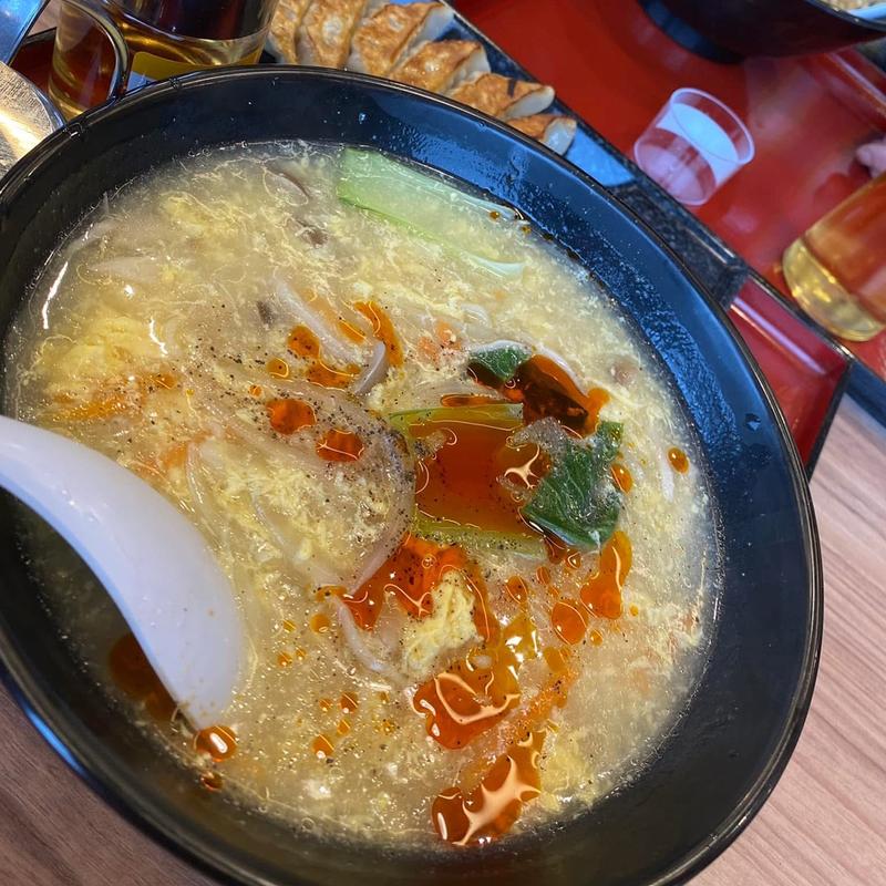 唐麺 2玉(８番らーめん 本店)