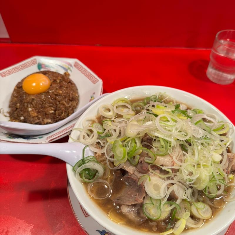 チャーシュー麺ヤキメシセット(末廣ラーメン本舗 盛岡分店 )