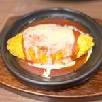 モツァレラチーズのトマトオムライスグラタン(昔洋食みつけ亭 くずは店)