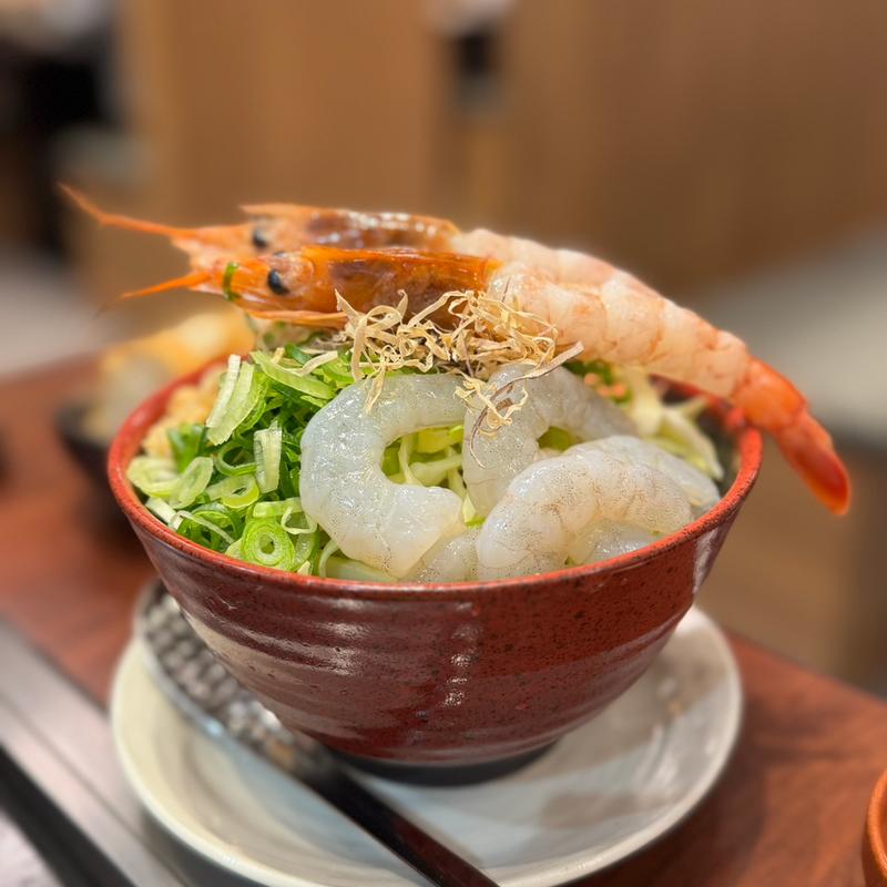 海老ざんまい(東京下町もんじゃ まるもん越谷)