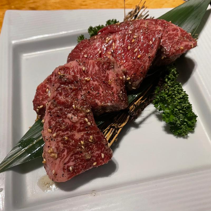 特選厚切りハラミ(焼肉トラジ 名古屋セントラルタワーズ店)