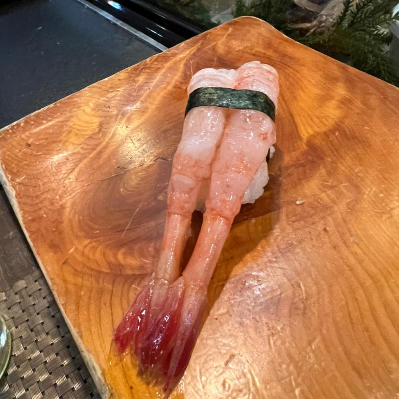 甘エビの握り(寿司安 )