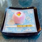 華コース　甘味　練り切り(日本料理 みゆき （にほんりょうりみゆき）)