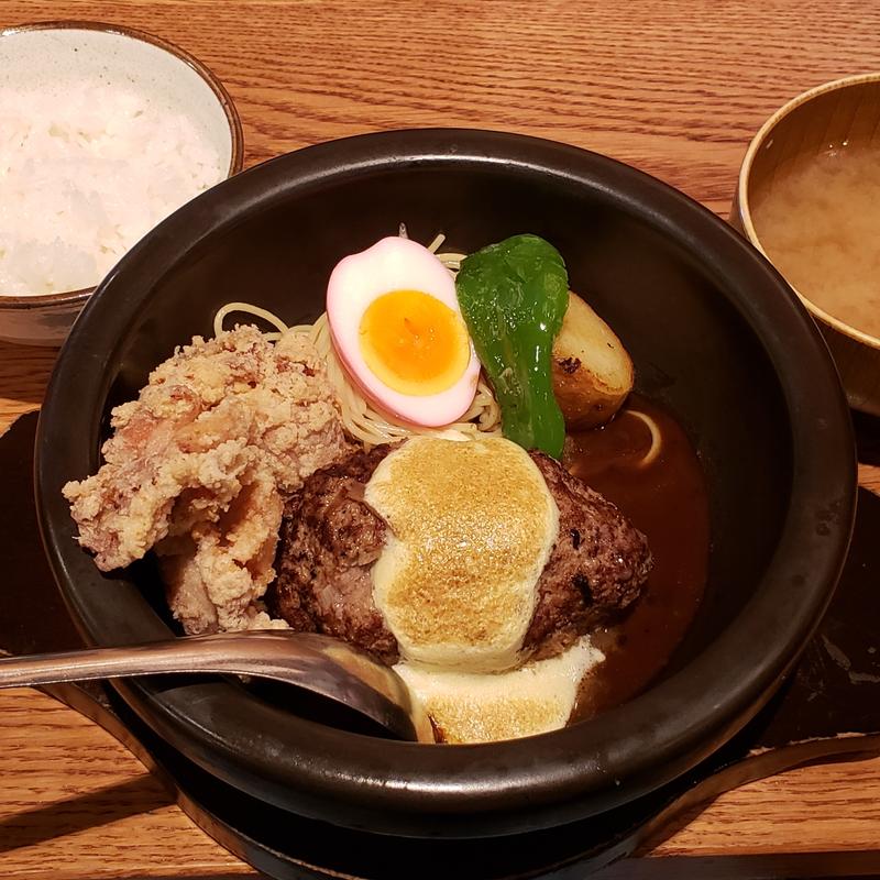 山本のハンバーグ(セット)(山本のハンバーグ 渋谷食堂)