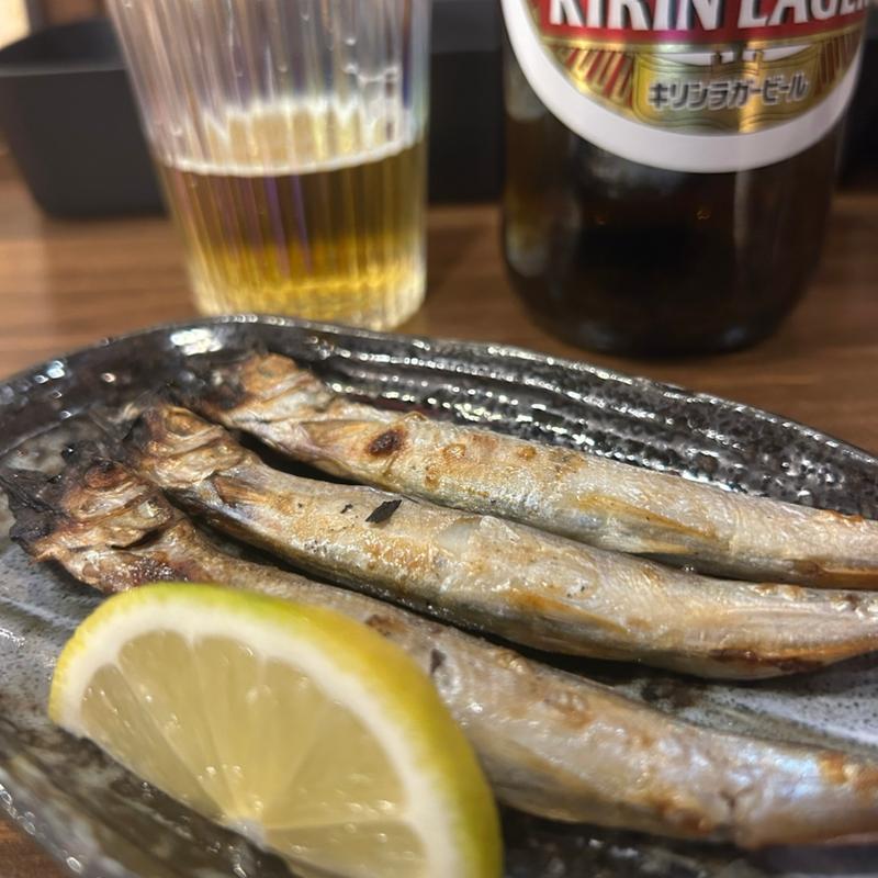 焼物 ししゃも(なにわ大衆酒場の赤い星)