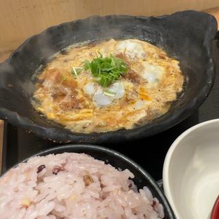 チキンかつ鍋定食