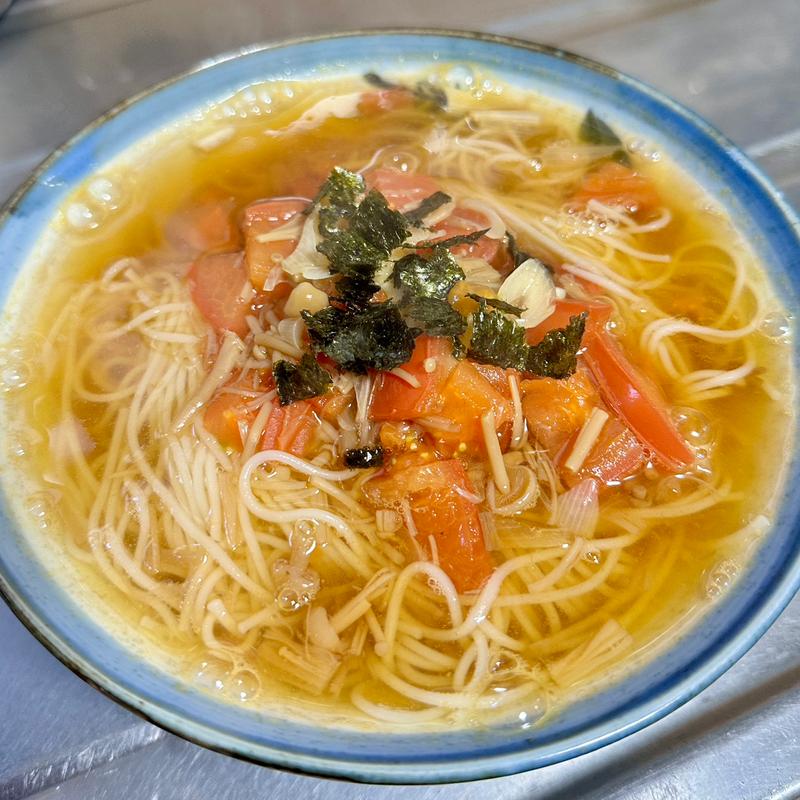 トマなめ茸にゅうめん(ベルクス 東墨田店)