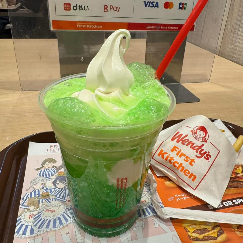 ソーダフロート(ウェンディーズ・ファーストキッチン 池袋北口店)