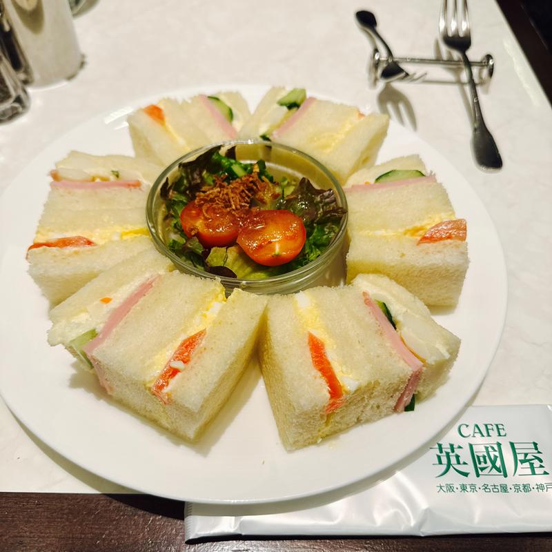 ミックスサンド(カフェ 英國屋 あべのハルカス店)