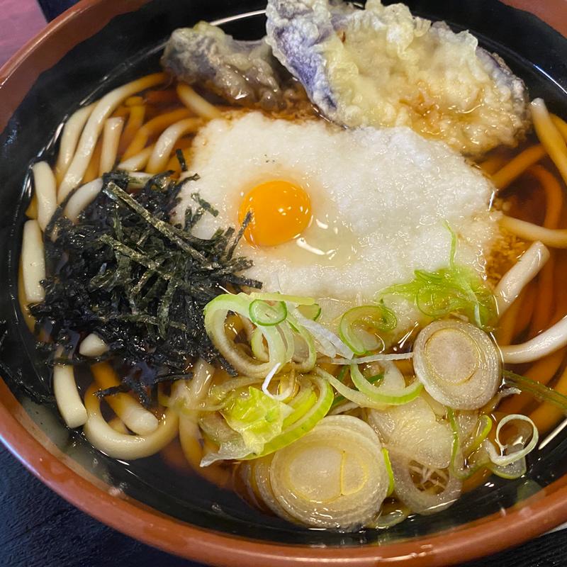 なすとろろうどん(蓼科)