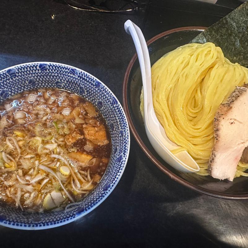 チャーシューつけ麺大盛り(麺心 國もと)