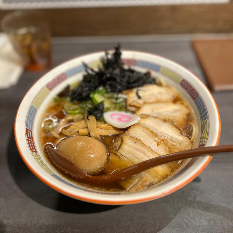 特製醤油らーめん(喜多方らーめん 蔵まち)