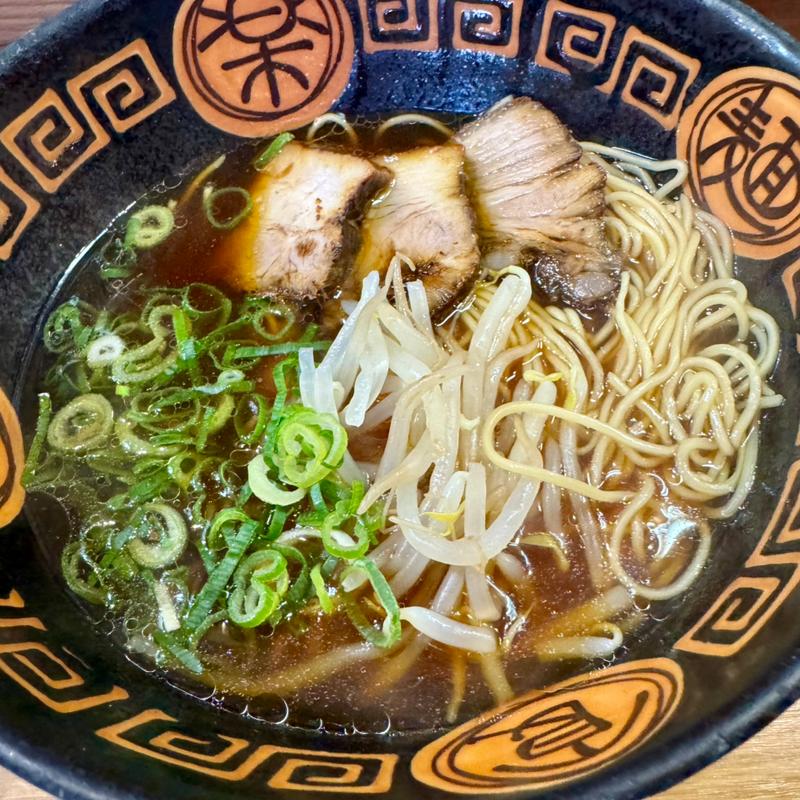 半チャーハンセット醤油ラーメン(金平)