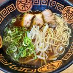 半チャーハンセット醤油ラーメン(金平)