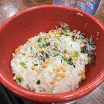 お茶漬けセット(野沢菜)(鴨と鶏 中華そば 大林)