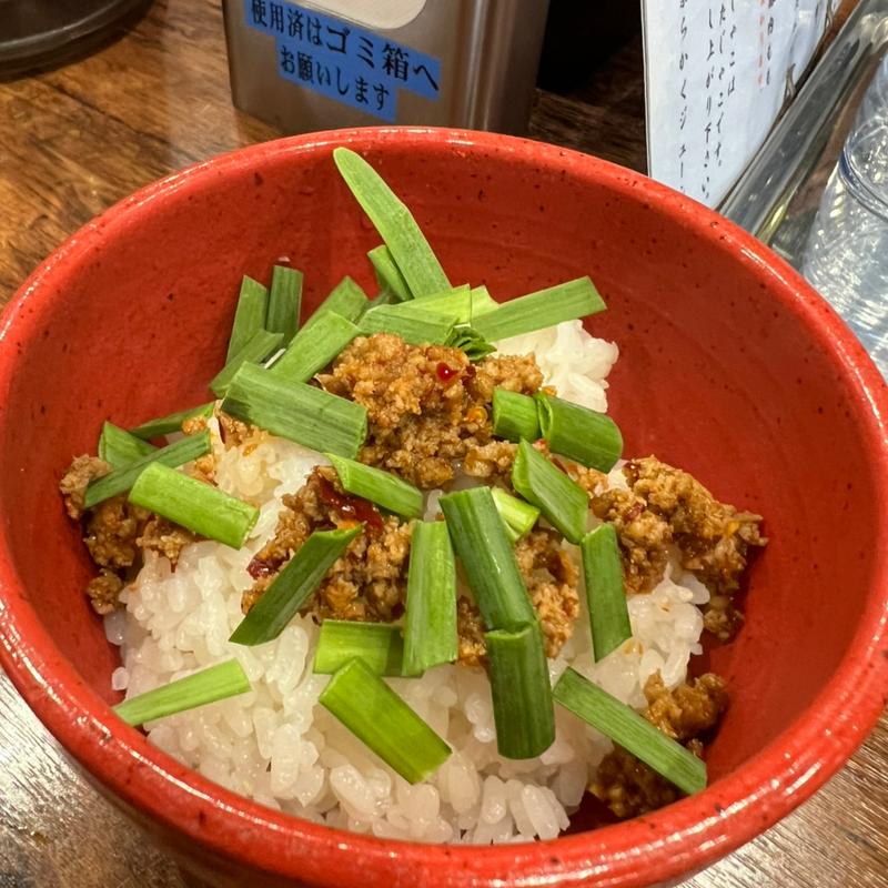 お茶漬けセット(台湾)(鴨と鶏 中華そば 大林)