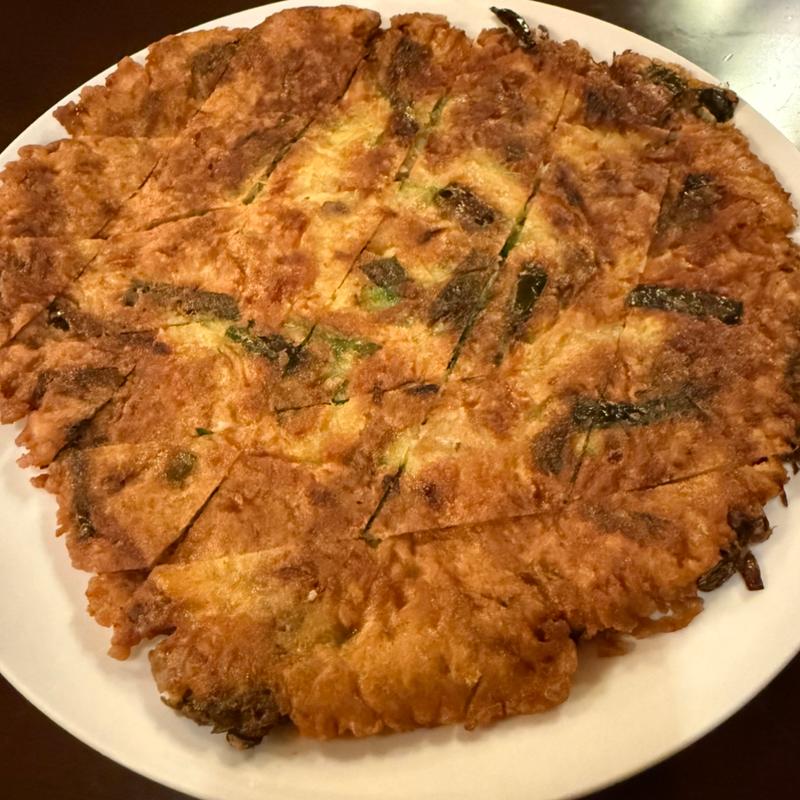 豚肉チヂミ(韓国居酒屋釜山 )